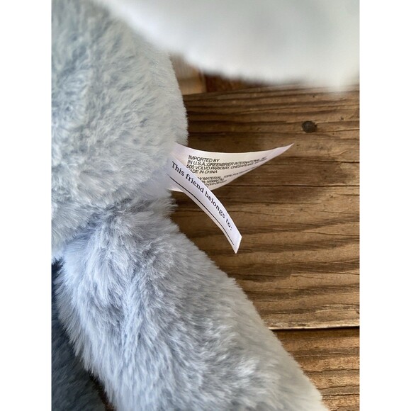 Greenbriar Int Rabbit Bunny Plush 16 inch Blue Long Floppy Ears Stuffed Animal - Picture 5 of 8